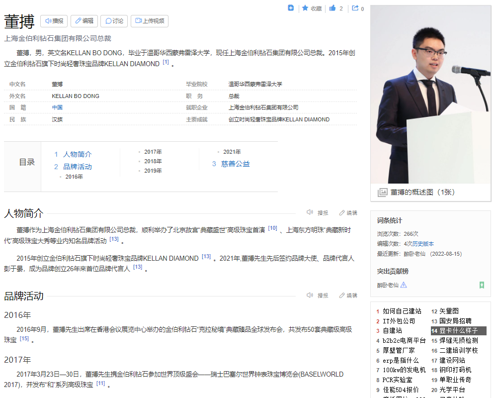 人物百科